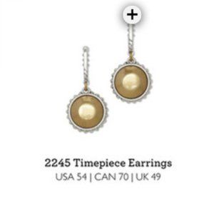 Cabi Timepiece Earrings